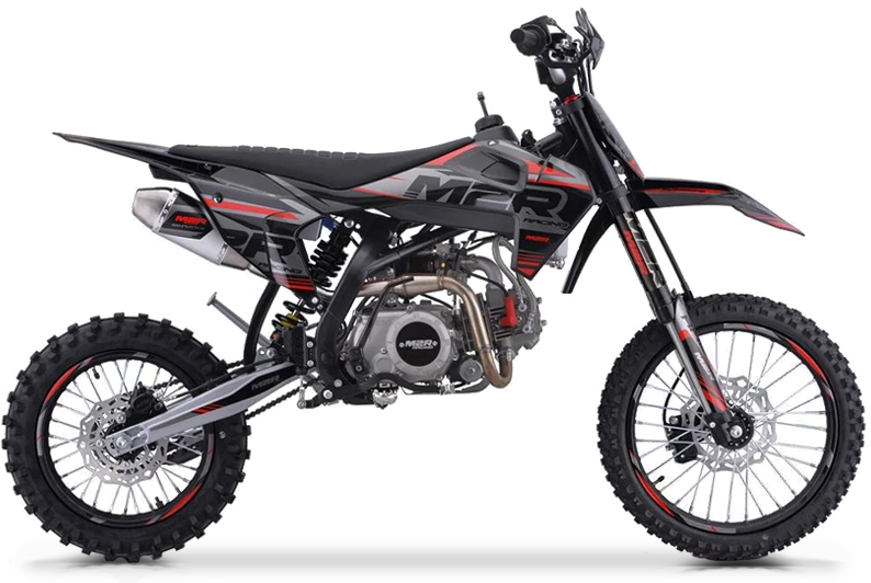 M2R140cc-RS-R-Model-Black-Dirt-Biike